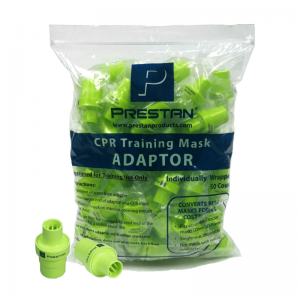 Prestan Rescue Mask Adapters individualy wrapped 50 pcs